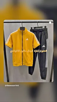 طقم رياضي رجالي صيفي - أديداس (Adidas)
