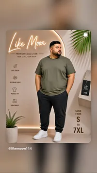 ملابس رجالية بريميوم كولكشن - لايك مون (Like Moon)