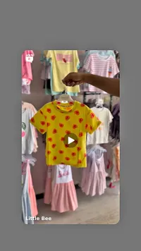تيشيرت أطفال بطبعات زهور - Little Bee