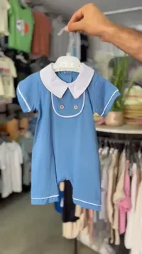 بدلة أطفال قصيرة (Romper)
