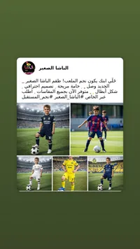 طقم ملابس رياضية للأطفال - الباشا الصغير