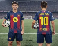طقم ملابس كرة قدم للأطفال - برشلونة (FC Barcelona)