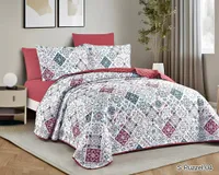 طقم لحاف سرير مزدوج بنقوش هندسية - بازل (S-Puzzel)