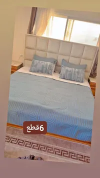 طقم مفارش سرير فاخر 6 قطع