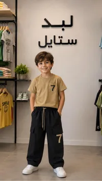 طقم ملابس أولادي صيفي - لبد ستايل