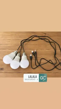 مجموعة مصابيح إضاءة مبتكرة تعمل بمنفذ يو إس بي - جوليو سيركاتو (Giulio Cercato) - سوق غزة