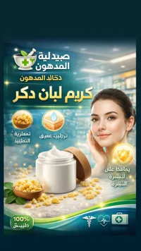 كريم لبان دكر - صيدلية المدهون