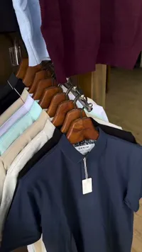 قميص بولو رجالي - دينيم (Denim)