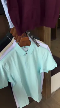 قميص بولو صيفي - دينيم (Denim)