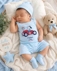 طقم ملابس أطفال — Vintage Cars