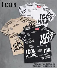 تيشيرت أطفال بطبعة جرافيتي - آيكون ميلانو (Icon)