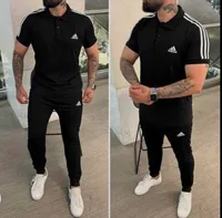طقم رياضي بولو رجالي - أديداس (Adidas)