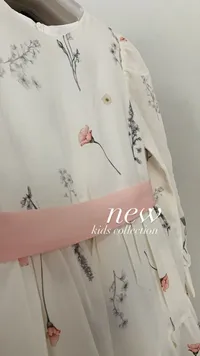 فستان بناتي زهور - New Kids Collection