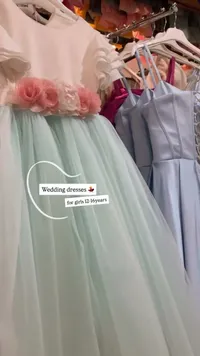 فستان زفاف للفتيات