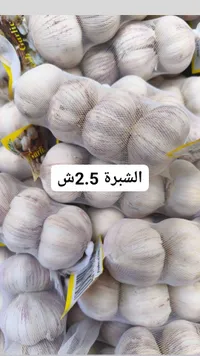 ثوم طازج - الشيرة