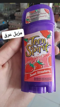مزيل عرق برائحة الفراولة - تين سبيريت من ليدي سبيد ستيك (Lady Speed Stick)
