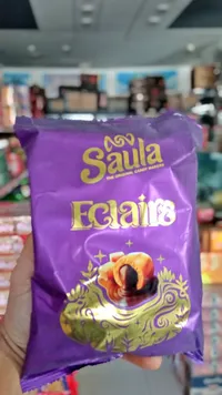حلوى إكلير محشوة بالكراميل والشوكولاتة - ساولا (Saula)