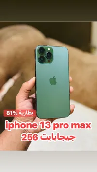 آيفون 13 برو ماكس - 256 جيجابايت (Apple)