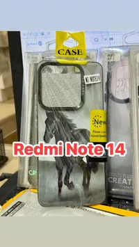 جراب حماية بتصميم حصان لهاتف ريدمي نوت 14 (Redmi Note 14)