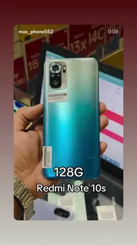 هاتف ريدمي نوت 10 إس - سعة 128 جيجابايت (Xiaomi)