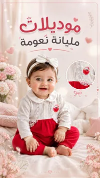 طقم ملابس أطفال بناتي - موديلات مليانة نعومة