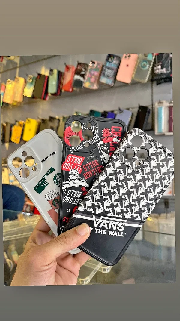 غطاء حماية للهاتف بتصاميم متنوعة (Vans) - جوالات - سوق غزة