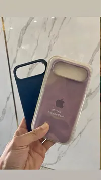 جراب سيليكون لهاتف آيفون 17 إير (Apple)