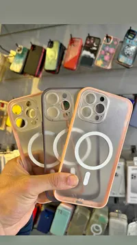 غطاء حماية للهاتف مع دعم ماج سيف (MagSafe)