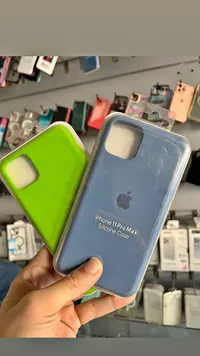 جراب سيليكون لهاتف آيفون 11 برو ماكس (Apple)