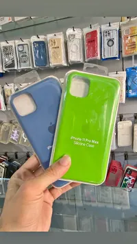 جراب سيليكون لهاتف آيفون 11 برو ماكس (Apple)