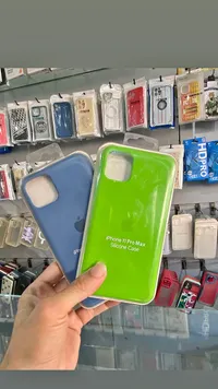 جراب سيليكون لهاتف آيفون 11 برو ماكس (iPhone)