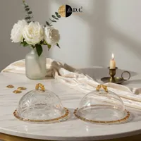 غطاء الضيافة الزجاجي - A.D.C