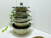 طقم طناجر غير لاصق