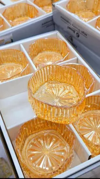 أوعية زجاجية عالية الجودة - 6 قطع (High Quality Glassware)