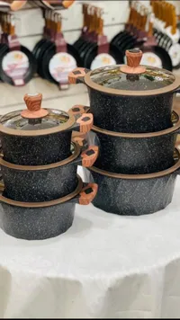 طقم قدور جرانيت