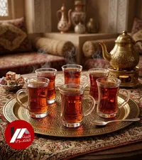 طقم أكواب شاي - البيت العصري