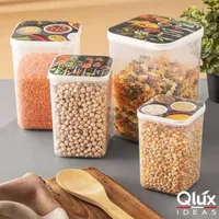 طقم علب تخزين طعام - كلوكس (Qlux)