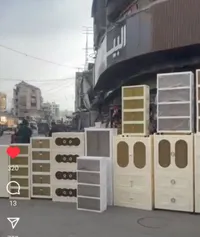 خزانة بلاستيكية متعددة الأدراج - منظم منزلي