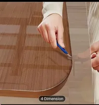 مفرش طاولة شفاف واقي - فور دايمنشن (4 Dimension)
