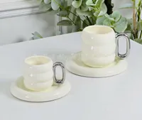 طقم أكواب سيراميك بتصميم عصري - عبد العزيز للأدوات المنزلية