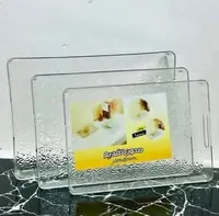 طقم صحون تقديم زجاجية - حسنا