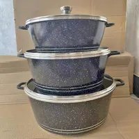 طقم قدور جرانيت (Granite)