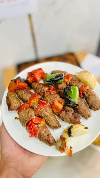 كباب لحم مشوي