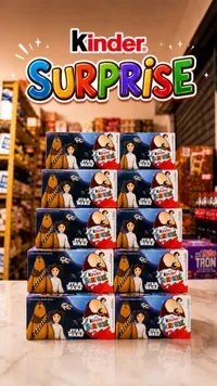 شوكولاتة كيندر سربرايز إصدار ستار وورز (Kinder)