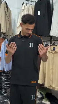 طقم بولو رجالي صيفي - هيرميس (Hermes)