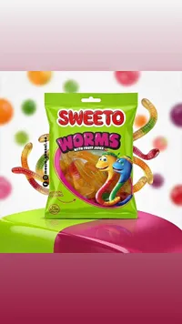 حلوى جيلي الديدان - سويتو (Sweeto)
