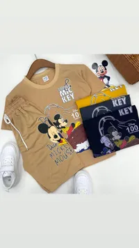 طقم صيفي للأطفال بتصميم ميكي ماوس - ديزني (Disney)