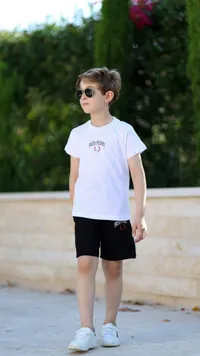 طقم ملابس صيفي للأطفال - فريد بيري (Fred Perry) - سوق غزة
