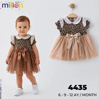 فستان أطفال بنقشة النمر - مليون بيبيز (Babies Million)