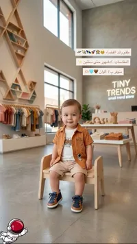 طقم رائد فضاء للأطفال - Tiny Trends